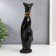 Souvenir Ceramics "Egyptian cat, black" 21x5x6 cm