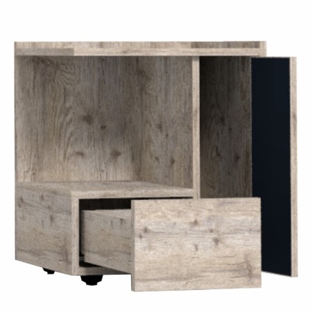 Cleat cabinet NATURE 42, 450 × 357 × 527 mm, gascon pine / black-2