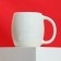 Ceramic "chest" white, 250 ml, white color