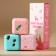 New Year. Gift set, bath bombs with additives, 3 x 70 g, vanilla aroma