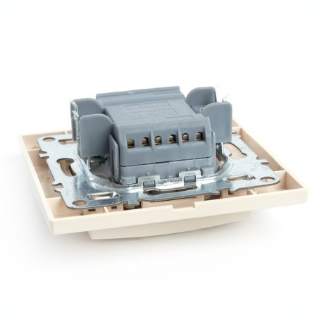 Switch (switch) cross 1-clavy, Stekker Erna, PSW10-9009-02, ivory COST 1022451-4