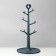 Standing for jewelry "Wood with heart", 18.3 × 36 cm, blue color