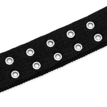Four-layer collar, 64 x 4 cm, Osh 50-58 cm, polyester, black-8