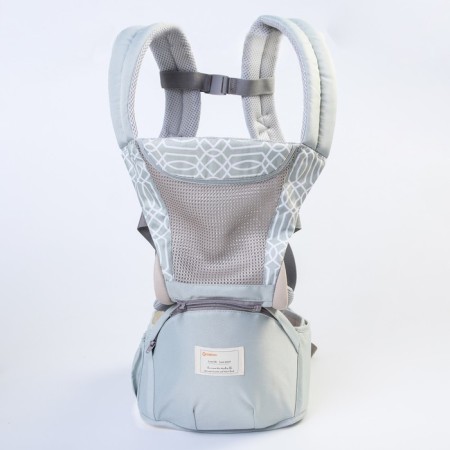 Backpack-kenguru/hipvis "abstraction", color gray color-2