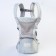 Backpack-kenguru/hipvis "abstraction", color gray color