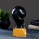 Piggy bank "Boxing glove" black with gold, 12x14x24.5cm