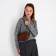 Lightning bag bag, brown color