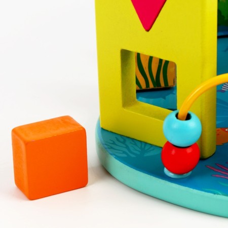 Logic center 3 in 1 hacking + fishing + serpentine "Sea" 16 × 26 × 13.5 cm-7