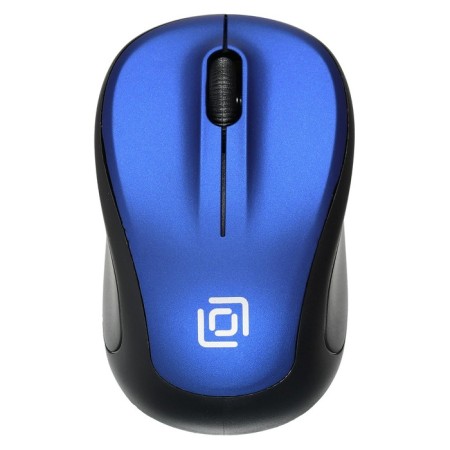 Mouse call 665MW Black/Blue Optical (1600DPI) Wireless USB for laptop (3but)