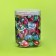 Chewing gum "egg -eyed" with acidic powder, assorted, jar, 12 g