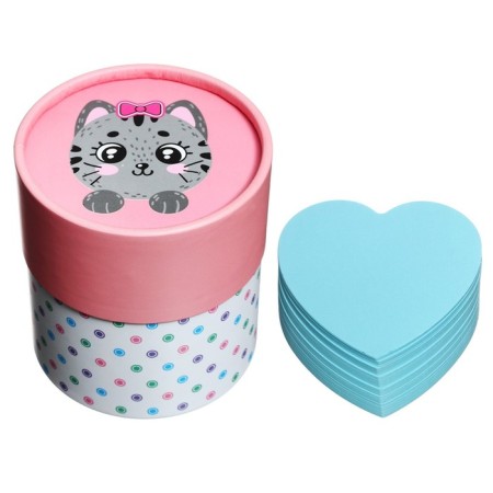 Block of paper Figuries 7 x 7cm, 700 sheets, 75 g/m2, DEVENTE. Cute.cat, in a cardboard box