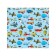 Organizer in a bath on suction cups "Air Transport", for storing toys and trifles, size 33x39 cm