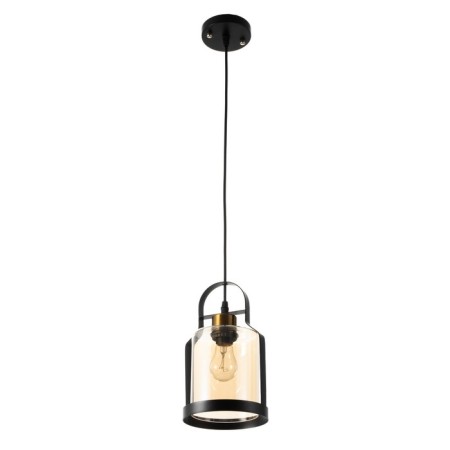 Lamp Bayerlux 2102/1bk E27 40W Black 15x15x100 cm