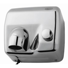 Сушилка для рук G-teq 8844 MC, 2.3 кВт, антивандальная, с кнопкой включения, металл, хром