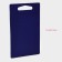 Board cutting plastic shade “hostess”, rectangular, 28 × 18 cm, blue color