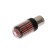 Auto Stuffing LED P21W 1156, 144 SMD, 12 V, Canbus, Light Red
