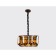Crystal chandelier with Ambrella Light, Traditional, Tr5150, E14, Coffee color