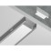 Profile aluminum overhead ambrella Illumination alum Profile, GP1700al, 2000x6x15.5 mm, silver color, matte divet