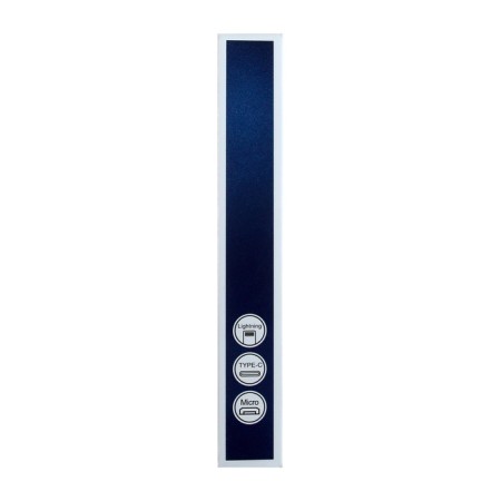 Microusb cable - usb, 2.4 a, TPE braid, frost -resistant, 1 meter, yellow-4