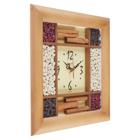 Wall clock, series: kitchen "Fragrant spices", 29 x 29 cm-1