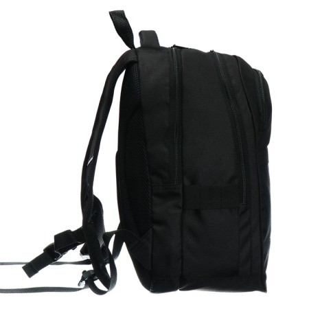 Youth backpack, 40 x 28 x 18 cm, ergonomic back, Stavia "machine", black-3