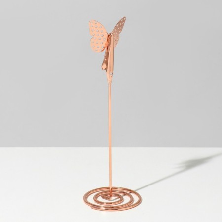 KEALLECTIONAL with the clamp "Butterfly", 4.5 × 4.5 × 13 cm, color pink gold-3