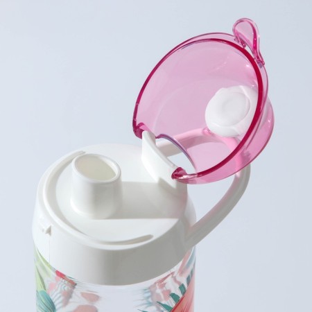 Water bottle “Flamingo”, 750 ml, pink color-3