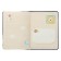 Notebook Gift, A6, 100 sheets, a colored block, with a curly knife on a magnet, "cat" mix