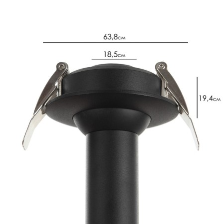 Dreamy Light LED 5W Black 6x6x30cm Bayerlux-4