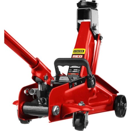 Домкрат подкатной STAYER RED FORCE R-22 43152-2 для легковых а/м, 125-320мм, 2 т-2