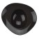 Kutahya Porselen Galaxy paste plate, black color