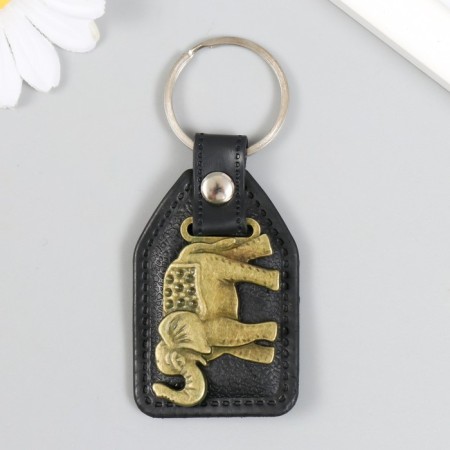 Kozhzam keychain, Metal Elephant Mix 6.8x4 cm-1