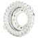 Lamp Built -in era DK84, IP20, 15W, 120 mm, chromium color/transparent