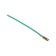 Tip is flat 6 mm, wire 10 cm, packing 100 pcs