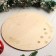 Cake stand round "New Year tree", 26 cm