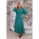 Women's dress, size 52, green color