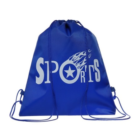 A bag for shoes 420 x 340 mm, calligrata Sport 1, (soft polyester, density 210d), blue mix