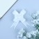 Bow - butterfly no1.8, white