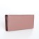 Women's wallet on magnets, pink color