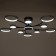 Causteen with PDD 2299/11GR LED 216W 3000-6000K gray 97x97x18 cm Bayerlux