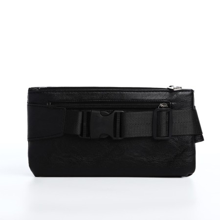 Board belt on a zipper, 3 outer pockets, black color-4