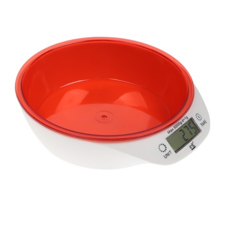 Kitchen Libra IRIT IR-7117, electronic, up to 5 kg, red-1