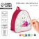 Baby's backpack "Bunny with a bouquet", 23*20.5 cm, lightning department