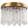 Ceiling chandelier Frostyle 6xe14 40w, size 40x40x28.5 cm, bronze color