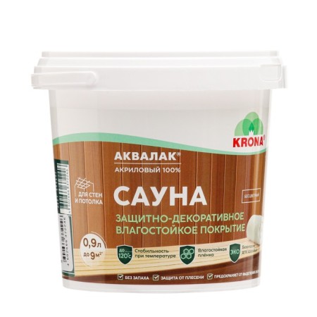 Aklavak Sauna "Krona" 0.9 l