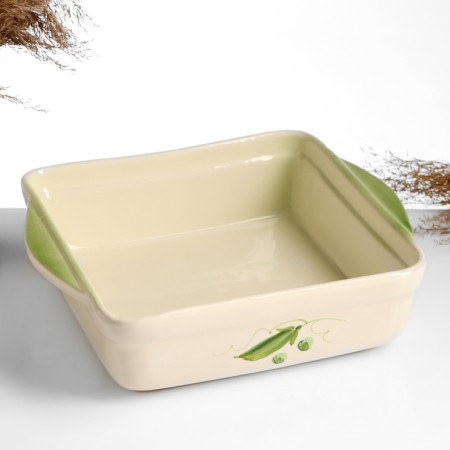 Baking capacity "Tetra with handles" 2.5l / 29x24x9cm, peas-1