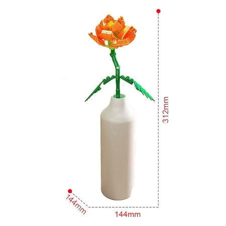 Designer Bouquet "Pion", 82 details-1