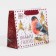 Laminated horizontal "New Year's Bandera", 15 x 12 x 5.5 cm, New Year