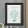 Photo frame plastic L-1 15x21 cm Wenge (plastic screen)