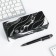 Gift handle in a case to the leatherette "with respect"